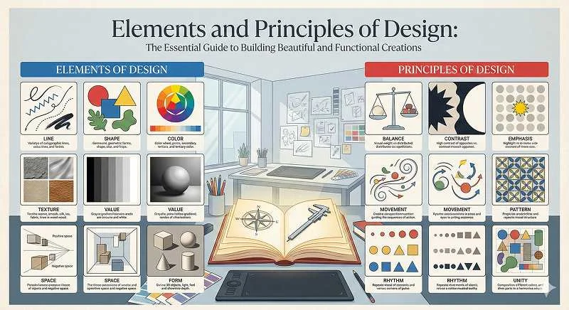 Elements and Principles of Design: The Essential Guide to Building