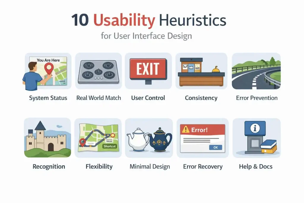 nielsen norman group 10 usability heuristics for user interface design