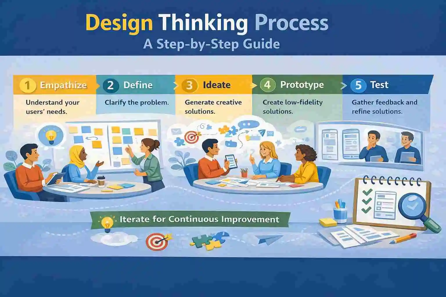 Design Thinking Process: A Step-by-Step Guide - Rafli Fahrezi