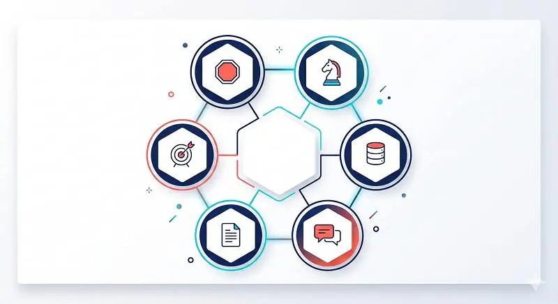 An infographic showing seven practical ways to use secondary market research for a go-to-market plan.